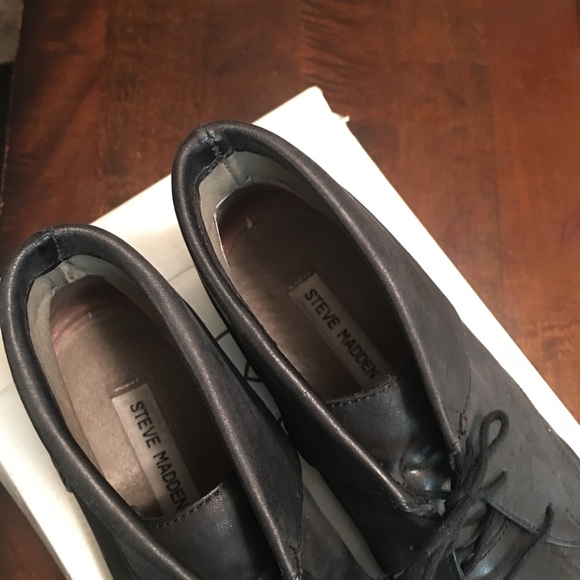 sale Steve Madden genuine leather booties stingrei - Picture 6 of 8